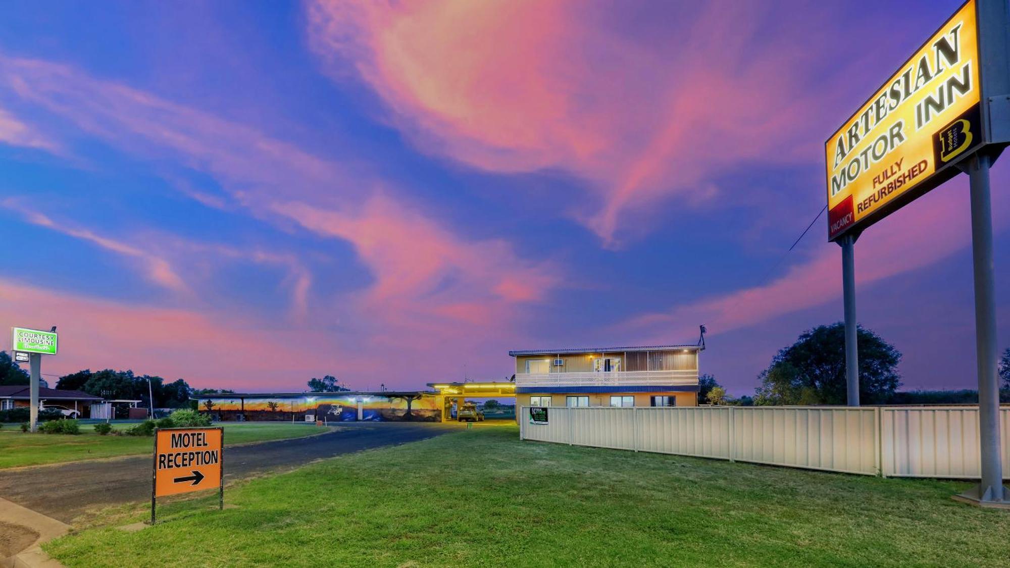 Artesian Motor Inn Under New Management Rams Motel Coonamble Exterior photo